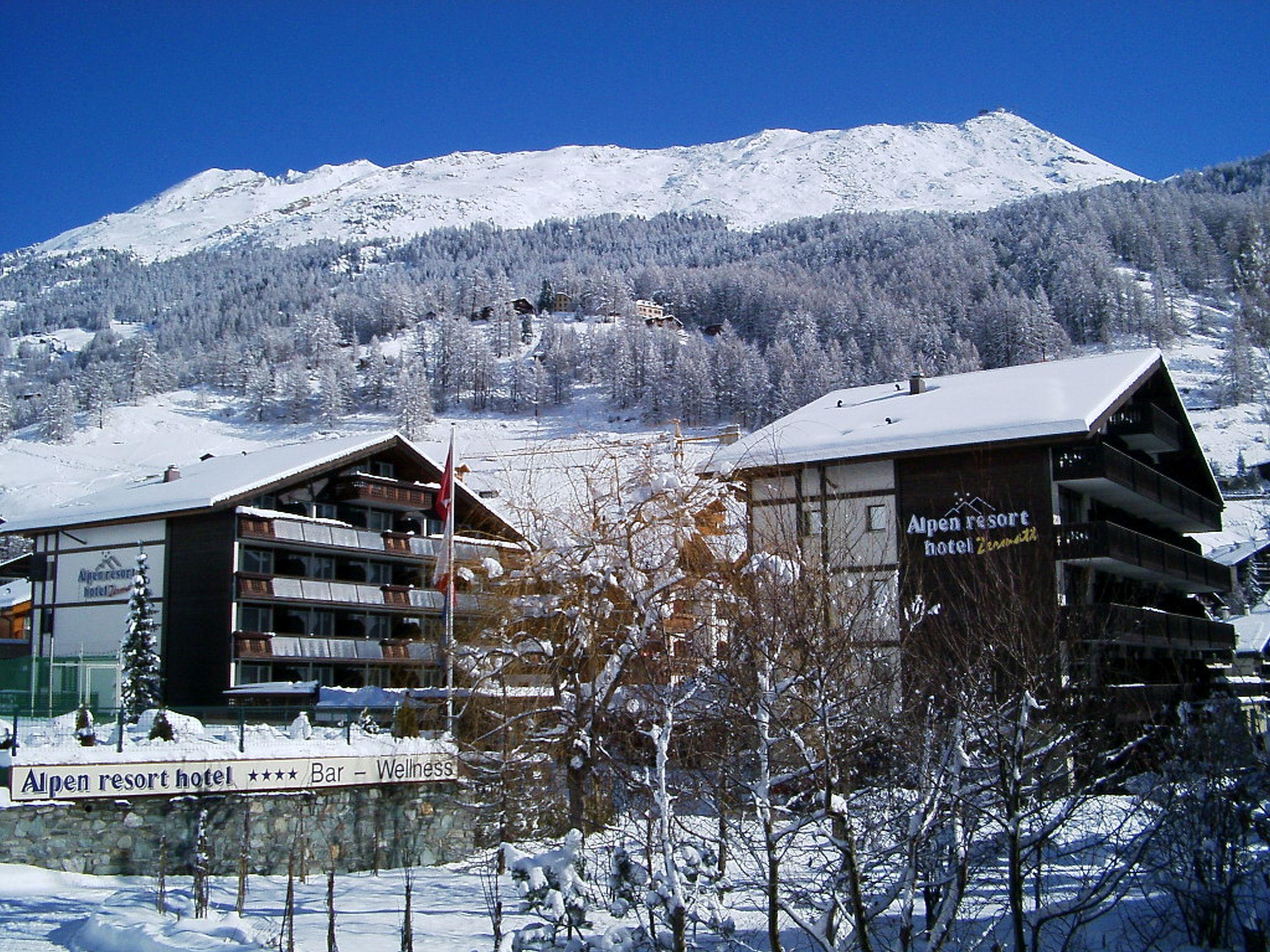 Alpen Resort & Spa Zermatt Exterior foto